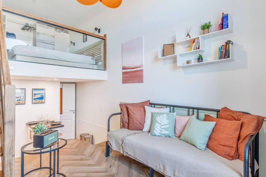 Juste La Plage - Studio Classe 3 Etoiles - Face A La Mer Houlgate Eksteriør bilde